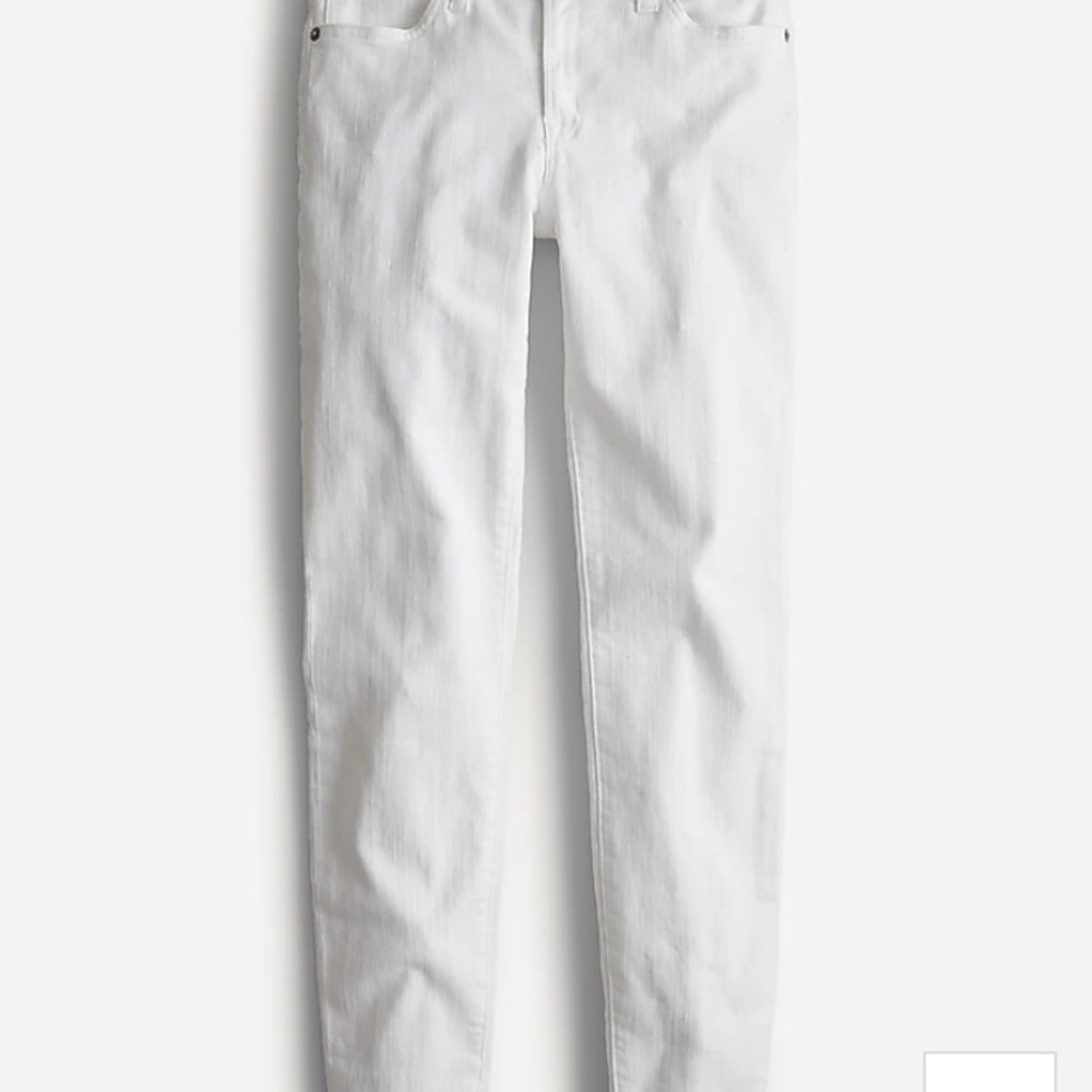 Jcrew high rise toothpick jeans